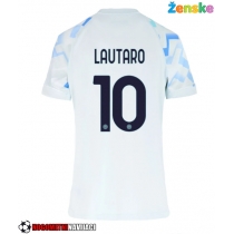 Ženske Nogometnih dresov Inter Milan Lautaro Martinez #10 Gostujoči 2025-26 Kratki rokavi